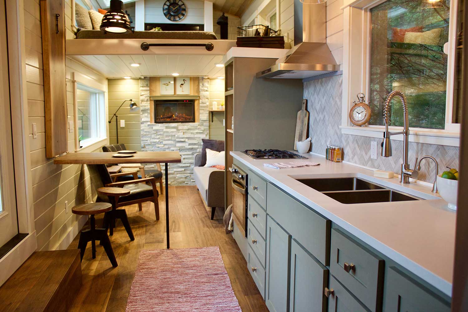 tiny house kitchen