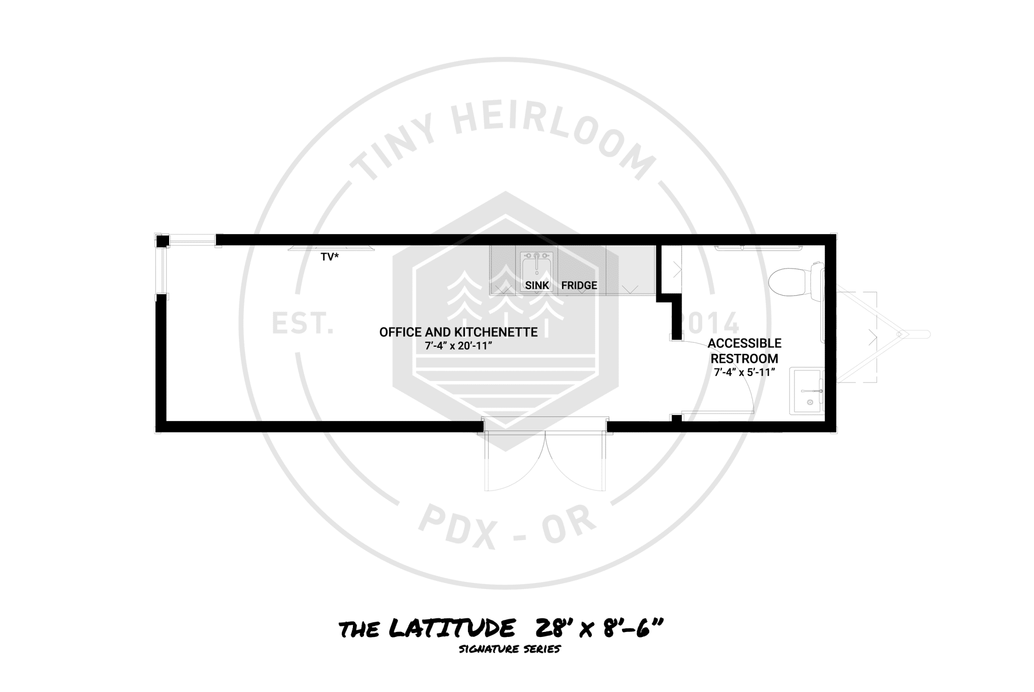 Latitude tiny home plans